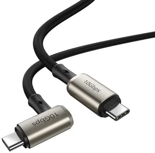 Baseus Kabel USB  Baseus Kątowy Kabel Usb Typ C Usb Typ C Vooc Quick Charge Power Delivery 100 W 5 A 1,5 M Usb 3.2 Gen 2 4K@60 Hz Czarny Catpn-01 CATPN-01 - Kable komputerowe i do monitorów - miniaturka - grafika 22