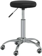 Fotele i krzesła biurowe - vidaXL Obrotowe krzesło biurowe, czarne, obite sztuczną skórą - miniaturka - grafika 1