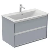 Szafki łazienkowe - Ideal Standard Connect Air Szafka pod umywalkę 80x51,7x44 cm jasnoszara/biała mat E0819EQ - miniaturka - grafika 1