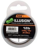 Inne akcesoria dla wędkarzy - Fox Edges Illusion Soft hooklink 50 m Trans/sznurek do łowienie karpi, wędkarskie khaki dla karpi 0 - miniaturka - grafika 1