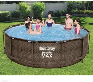 Bestway Basen ogrodowy stelażowy okrągły 366 x 100 cm 4w1 56709 - Baseny ogrodowe - miniaturka - grafika 3