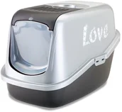 Kuwety dla kotów - Savic Nestor Impression Love kuweta dla kota Kuweta "Love" + 2 filtry + 12 worków| Dostawa GRATIS od 89 zł + BONUS do pierwszego zamówienia - miniaturka - grafika 1