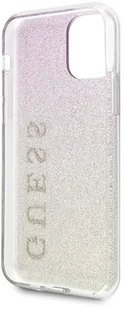 Guess Obudowa dla telefonów komórkowych Glitter Gradient pro iPhone 11 Pro GUHCN58PCUGLG Różowy - Etui i futerały do telefonów - miniaturka - grafika 7
