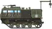 Modele do sklejania - Hobby Boss Szybki ciągnik gąsienicowy M4 (155mm/8-in./240mm) 82921 - miniaturka - grafika 1