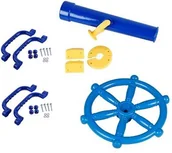 Place zabaw - Just Fun ZESTAW 4w1 PIRAT MAŁY - ster, teleskop, rączkix2 - miniaturka - grafika 1