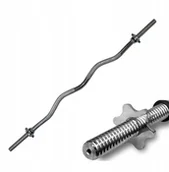 Gryfy - Gryf Lekko Łamany Sztanga 120 cm 28mm zaciski - miniaturka - grafika 1