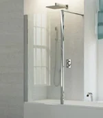 Parawany nawannowe - Ronal Sanswiss Sanswiss Top-Line TOPV Parawan nawannowy 75x150 cm profile srebrny połysk szkło przezroczyste Aquaperle TOPV07505007 odbiór osobisty Kraków Warszawa 29-Innych-Miast TOPV07505007 - miniaturka - grafika 1