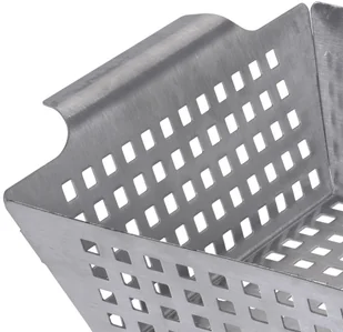 BBQ Vaggan Koszyk do grillowania kurczaka warzyw ryb mięs ze stali nierdzewnej YL7900570 - Akcesoria do grilla - miniaturka - grafika 3