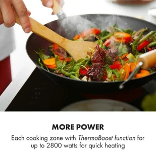 Płyta elektryczna do zabudowy Klarstein Delicatessa 60 Hybrid - Płyty elektryczne do zabudowy - miniaturka - grafika 7