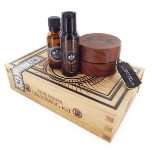 Dear Barber Style and Go Shaping Cream Kit | Zestaw do stylizacji włosów szampon + krem do stylizacji + woda toaletowa - Szampony do włosów - miniaturka - grafika 3