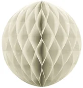 Gadżety dla niej i dla niego - Kula bibułowa, kremowa jasna, 10 cm KB10-079J - miniaturka - grafika 1