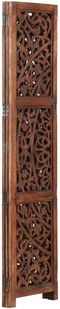 vidaXL vidaXL Parawan 3-panelowy, rzeźbiony, brązowy 120x165 cm, drewno mango - Parawany - miniaturka - grafika 18