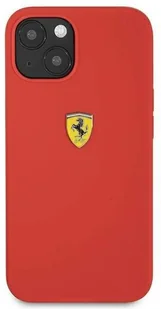 Ferrari FESSIHCP13SRE iPhone 13 mini 5,4" czerwony/red hardcase Silicone hurtel-88423-0 - Etui i futerały do telefonów - miniaturka - grafika 3