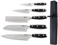 Noże kuchenne - Tsuki Zestaw noży 5 elementów | torba S617 - miniaturka - grafika 1