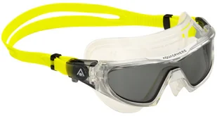 AQUA SPHERE AQUA SPHERE Okularki/maska pływacka VISTA PRO szare - Maski do nurkowania - miniaturka - grafika 3