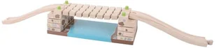Bigjigs Toys Rail Elastyczny most nad rzeką BJT220 - Pociągi dla dzieci - miniaturka - grafika 2