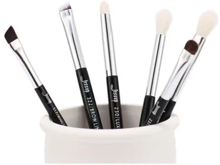 Jessup Jessup T181 Black/Silver Zestaw 6 pędzli do makijażu 40013-uniw - Pędzle do makijażu - miniaturka - grafika 4
