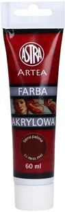 Astra Farby akrylowe 60ml 5szt siena palona FA69AST - Farby i media malarskie - miniaturka - grafika 2
