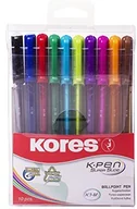 Długopisy - Kores kp37150 K-PEN K1, 0.7 MM, 10 kolorów w wisząca pudełko 37150 - miniaturka - grafika 1