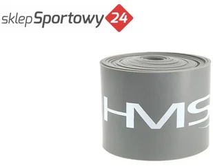 HMS FB03 GREY 1.5 x 50 x 2080 MM FLOSS BAND GUMA DO ĆWICZEŃ - Gumy, taśmy, ekspandery - miniaturka - grafika 8