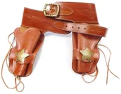 Repliki - akcesoria - Denix SA KOWBOJSKI PAS SKÓRZANY MODEL 722 722 - miniaturka - grafika 1