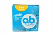 Tampony - O.B. Tampony Pro Comfort 8 szt Normal - miniaturka - grafika 1