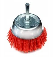 Materiały ścierne - Dedra Szczotka ścierna na wiertarkę F51-075 75mm - miniaturka - grafika 1