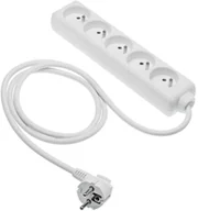 Przedłużacze i rozgałęźniki - GTV Przedłużacz 5gn z/u 5m - miniaturka - grafika 1