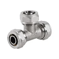 Łączniki, trójniki, kształtki - Trójnik skręcany 16 - miniaturka - grafika 1