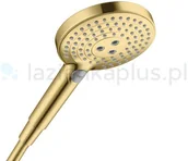 Słuchawki prysznicowe - Hansgrohe Raindance słuchawka prysznicowa złoty 26531990 - miniaturka - grafika 1