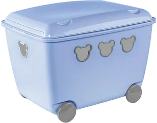 Branq Duży Pojemnik Na Zabawki Na Kółkach Bear Box 55L - Pojemniki na zabawki - miniaturka - grafika 8