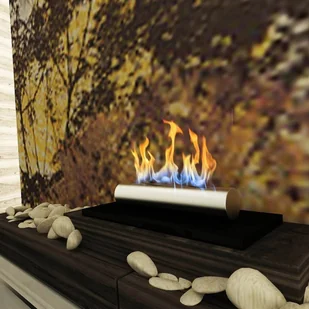 Ecofire Biokominek wolnostojący Stainless czarny połysk - Biokominki - miniaturka - grafika 2