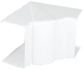 Kanały kablowe - KONTAKT-SIMON SA CONNECT Regulowany kąt wewnętrzny Cabloplus 130x55mm; czysta biel TKA1305507/9 - miniaturka - grafika 1