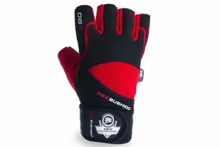 DBX Bushido WG-161 - RĘKAWICZKI NA SIŁOWNIĘ - DO ĆWICZEŃ - Z DŁUGIM RZEPEM I SYSTEMEM GRIP-X - L 1142347122 - Rękawice do ćwiczeń - miniaturka - grafika 2