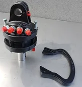 Wyposażenie gospodarstwa rolnego - 913 91359985 Rotator hydrauliczny 1 tonowy na trzpień 59985-uniw - miniaturka - grafika 1