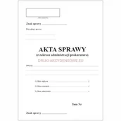 Pudła i kartony archiwizacyjne - Firma krajewski Akta sprawy z zakresu administracji prokuratora 7-bigów / prokuratura [5017/7] Ao/5017-7 - miniaturka - grafika 1