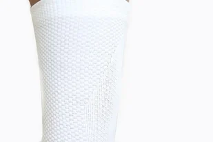 Zerod Skarpetki rowerowe HIGH SOCKS białe - Skarpetki sportowe męskie - miniaturka - grafika 3