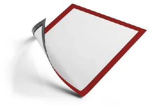 Durable ramka magnetyczna, czerwony DIN A4 486903 - Ramki na zdjęcia - miniaturka - grafika 2