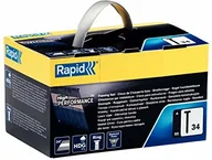 Gwoździe - Rapid 5000796 Typ 34 sztywność gwóźdź 75 MM trzpień pierścionka, cynkowana ogniowo - miniaturka - grafika 1