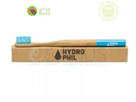 Szczoteczki do zębów - HYDROPHIL Ekologiczna, bambusowa szczoteczka do zębów, miękka, niebieska - miniaturka - grafika 1