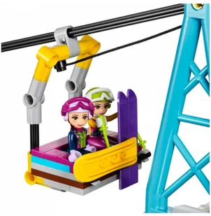 LEGO Friends Wyciąg narciarski w zimowym kurorcie 41324 - Klocki - miniaturka - grafika 5
