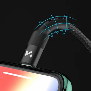 Wozinsky kabel przewód USB Typ C - Lightning Power Delivery 18W 2m czarny (WUC-PD-CL2B) - Kable USB - miniaturka - grafika 12