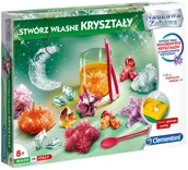 Mały naukowiec - Clementoni Naukowa zabawa STWÓRZ WŁASNE KRYSZTAŁY CLE50069 - miniaturka - grafika 1