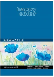 ART Blok akwarelowy A5/10K 250g Happy Color - Artykuły biurowe - miniaturka - grafika 3