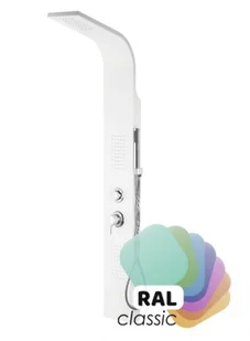 Corsan Alto Panel prysznicowy paleta RAL A-017MRAL - Panele prysznicowe - miniaturka - grafika 2