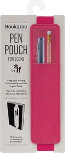 IF Bookaroo Pen Pouch uchwyt na długopis do książki różowy - Zakładki do książek - miniaturka - grafika 2