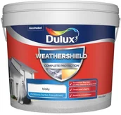 Farby zewnętrzne - Dulux Farba elewacyjna Dulux biała 10 l 5311780 - miniaturka - grafika 1