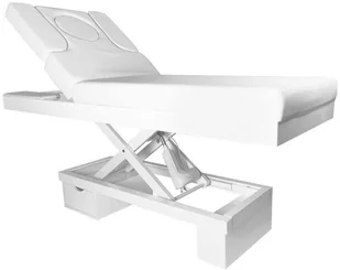 AZZURRO Spa leżanka kosmetyczna azzurro 815b świecąca white podgrzewana P126478 - Stoły i łóżka do masażu - miniaturka - grafika 2