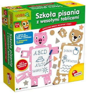 Lisciani Carotina Szkoła Pisania Z Wesołymi Tablicami 8008324050727 - Tablice dla dzieci - miniaturka - grafika 2