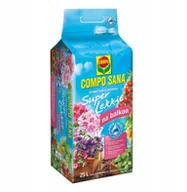 Ziemia ogrodowa - Compo Sana Podłoże Super Lekkie na Balkon 25 l - miniaturka - grafika 1